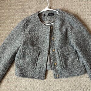 Zara Wool Blazer Size XL